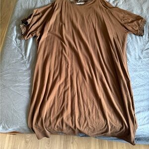 Dressed in LALA Brown Casual Dress